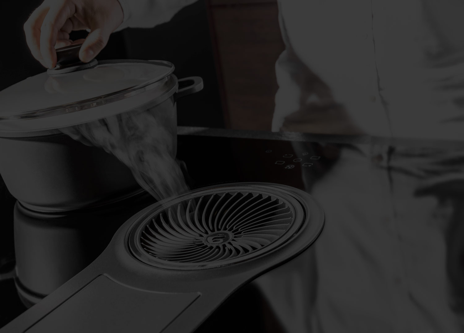 Pochłaniacz zapachów w kuchni - meble kuchenne SAS Wnętrza i Kuchnie.