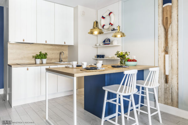 Wykonanie wnętrza: meble kuchenne SAS Wnętrza i Kuchnie, Projekt wnętrza Architekt Emilia Strzempek Plasun
